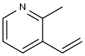 3-ethenyl-2-methylpyridine Struktur