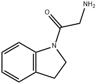 2-amino-1-(2,3-dihydro-1H-indol-1-yl)ethan-1-one Struktur