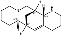 1,3,4,6,6a,7,8,9,10,12,13,13a-dodecahydro-2H-6,13-methanodipyrido[1,2-a:3,2-e]azocine Struktur