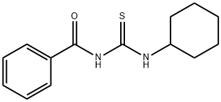 N-(cyclohexylcarbamothioyl)benzamide Struktur