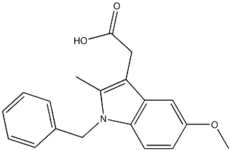 2-(1-benzyl-5-methoxy-2-methyl-indol-3-yl)acetic acid