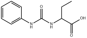 Butanoic acid, 2-[[(phenylamino)carbonyl]amino]- Struktur