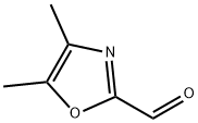 2-Oxazolecarboxaldehyde, 4,5-dimethyl- Struktur