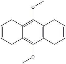 Anthracene, 1,4,5,8-tetrahydro-9,10-dimethoxy- Struktur