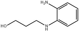 3-[(2-aminophenyl)amino]propan-1-ol Struktur