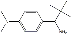 [4-(1-AMINO-2,2-DIMETHYLPROPYL)PHENYL]DIMETHYLAMINE Struktur