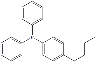 Phosphine, (4-butylphenyl)diphenyl- Struktur