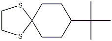 1,4-Dithiaspiro[4.5]decane, 8-(1,1-dimethylethyl)- Struktur