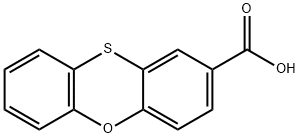 2-Phenoxathiincarboxylic acid Struktur