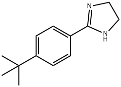 1H-Imidazole, 2-[4-(1,1-dimethylethyl)phenyl]-4,5-dihydro- Structure