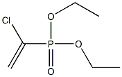 Phosphonic acid, (1-chloroethenyl)-, diethyl ester Struktur