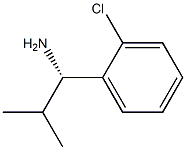 (1S)-1-(2-CHLOROPHENYL)-2-METHYLPROPAN-1-AMINE Struktur