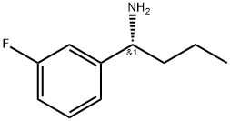 (1R)-1-(3-FLUOROPHENYL)BUTYLAMINE Struktur