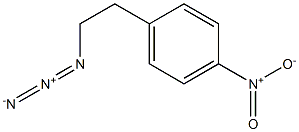 Benzene, 1-(2-azidoethyl)-4-nitro- Struktur