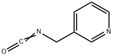 Pyridine, 3-(isocyanatomethyl)- Struktur