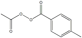 Peroxide, acetyl 4-methylbenzoyl Struktur