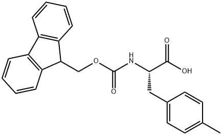 N-Fmoc-DL-4-methylPhenylalanine Struktur