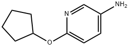 6-(cyclopentyloxy)-3-pyridinylamine Struktur