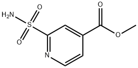 2-Sulfamoyl-isonicotinic acid methyl ester Struktur