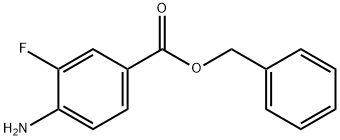 BENZYL 4-AMINO-3-FLUOROBENZOATE Struktur