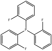 tris(2-fluorophenyl)phosphane Struktur