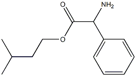 3-methylbutyl 2-amino-2-phenylacetate Struktur