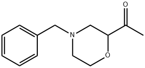 1-(4-Benzylmorpholin-2-Yl)Ethan-1-One Struktur