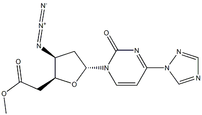 [(2S,3S,5R)-3-azido-5-[2-oxo-4-(1,2,4-triazol-1-yl)pyrimidin-1-yl]oxolan-2-yl]methyl acetate