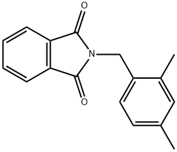 2-(2,4-dimethylbenzyl)isoindoline-1,3-dione Struktur