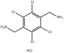 (perchloro-1,4-phenylene)dimethanamine dihydrochloride Struktur