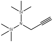 Silanamine, 1,1,1-trimethyl-N-2-propyn-1-yl-N-(trimethylsilyl)- Struktur