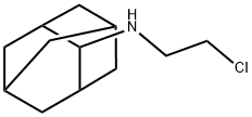 N-(2-chloroethyl)tricyclo[3.3.1.1~3,7~]decan-2-amine Struktur