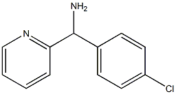 (4-chlorophenyl)-(2-pyridyl)methanamine Struktur