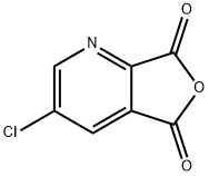 3-Chloro-furo[3,4-b]pyridine-5,7-dione Struktur