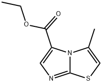 ETHYL 3-METHYLIMIDAZO[2,1-B]THIAZOLE-5-CARBOXYLATE Struktur