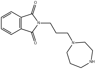 2-[3-(1,4-diazepan-1-yl)propyl]-2,3-dihydro-1H-isoindole-1,3-dione Struktur