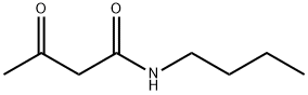 Butanamide, N-butyl-3-oxo- Struktur