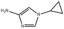 1-CYCLOPROPYL-1H-IMIDAZOL-4-AMINE Struktur