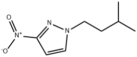 1-(3-methylbutyl)-3-nitro-1H-pyrazole Struktur