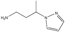 3-(1H-pyrazol-1-yl)butan-1-amine Struktur