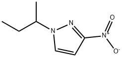 1-sec-butyl-3-nitro-1H-pyrazole Struktur