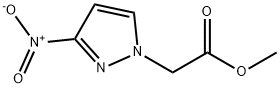 (3-Nitro-pyrazol-1-yl)-acetic acid methyl ester Struktur