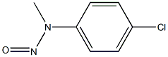 Benzenamine,4-chloro-N-methyl-N-nitroso- Struktur