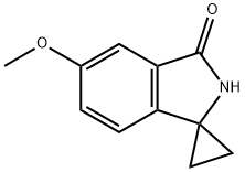 5'-methoxyspiro[cyclopropane-1,1'-isoindolin]-3'-one Struktur