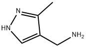 (5-Methyl-1H-pyrazol-4-yl)methanamine Struktur