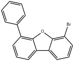 4-bromo-6-phenyldibenzo[b,d]furan Structure