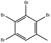 1,2,3,4-tetrabromo-5-methylbenzene Struktur