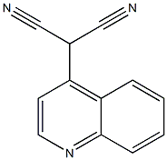 Propanedinitrile,2-(4-quinolinyl)- Struktur