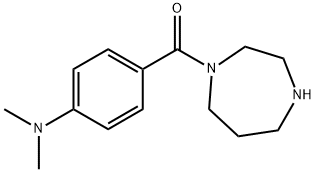 4-(1,4-diazepane-1-carbonyl)-N,N-dimethylaniline Struktur