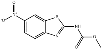 methyl N-(6-nitro-1,3-benzothiazol-2-yl)carbamate Struktur